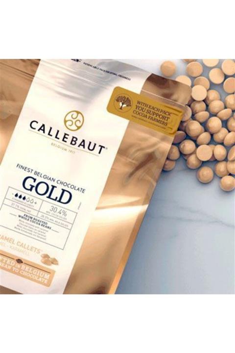 Callebaut Gold Karamel Çikolata 1 kg