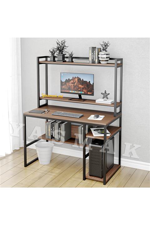HomeOfis Raflı Bilgisayar Ve Ofis Masası 700-c
