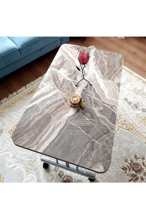 ŞAHBAZ MOBİLYA DEKORASYON Güdüm Tekerlekli Orta Sehpa