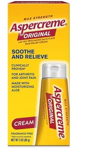 Aspercreme Odor Free Topical Analgesic Cream 85 G