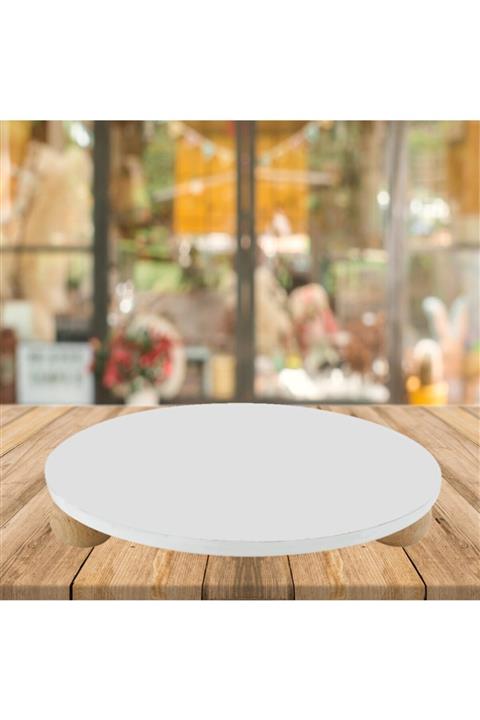 Okutan Hobi Ahşap Home Kek Pasta Standı Sunumluk Kahvaltılık Çay Kahve Ve Ikramlık