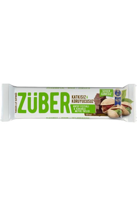 Züber Antep Fıstıklı Ve Kakaolu Meyve Tatlısı - 40 Gr