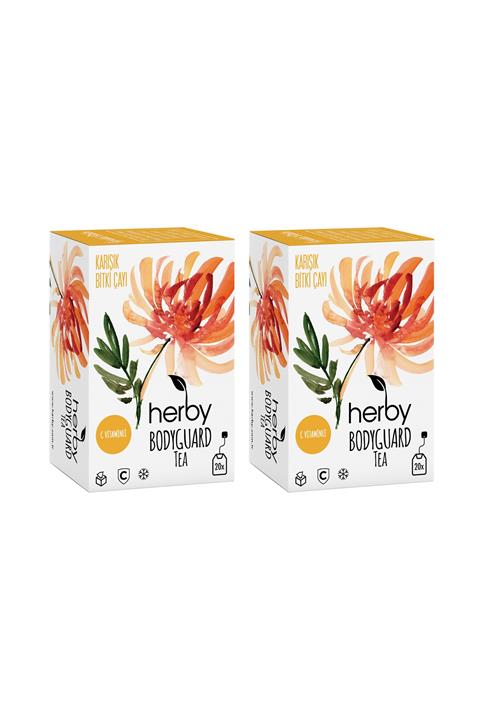 Herby Bodyguard Tea / C Vitaminli Destek Çayı 2'li Paket