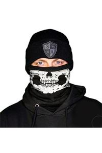 SA Company Half Skull Fleece Shield Polar Boyunluk & Bandana