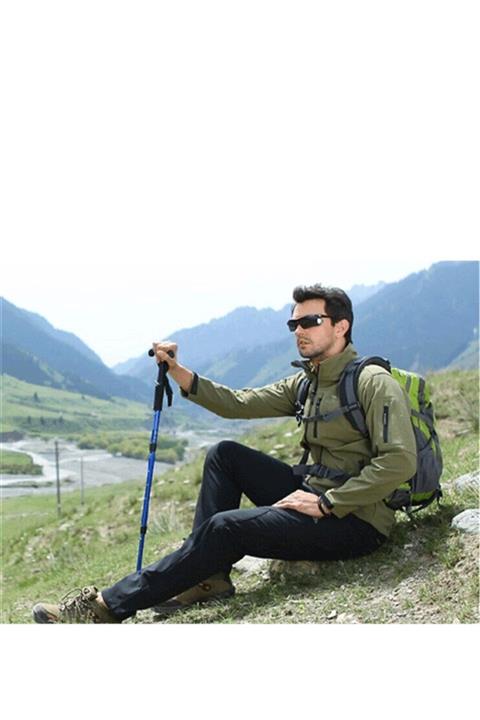 Pi İthalat Işıklı Pusulalı Katlanabilir Baston