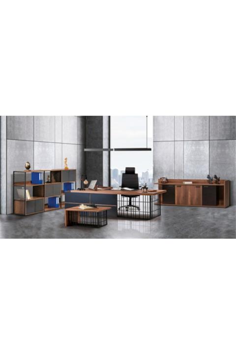 MODA OFİS BÜRO MOBİLYALARI Masa Takımı 3 Parça