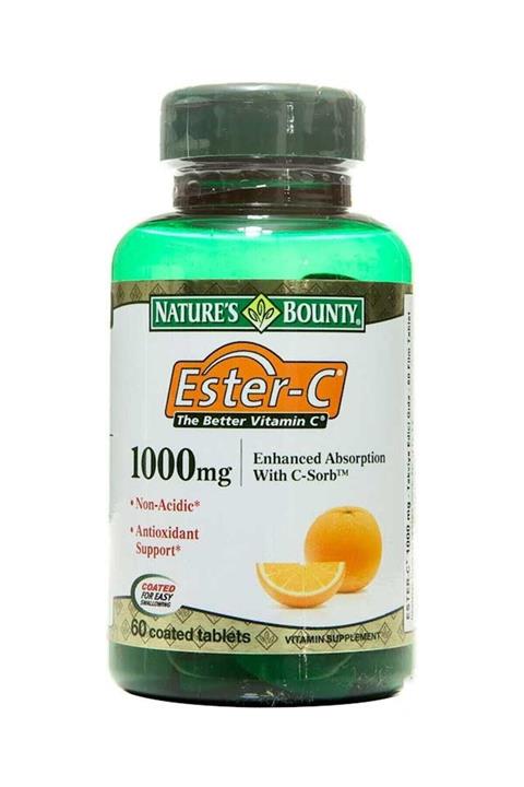 Nature's Bounty Ester C 1000 Mg 60 Tablet 074312169809