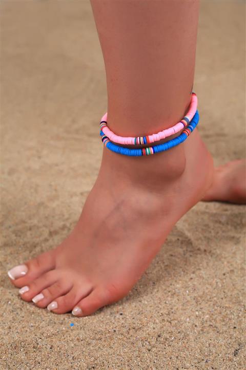 Zilli Ephesus Halhal Takı Bilek Aksesuarı 567 Pembe - Mavi