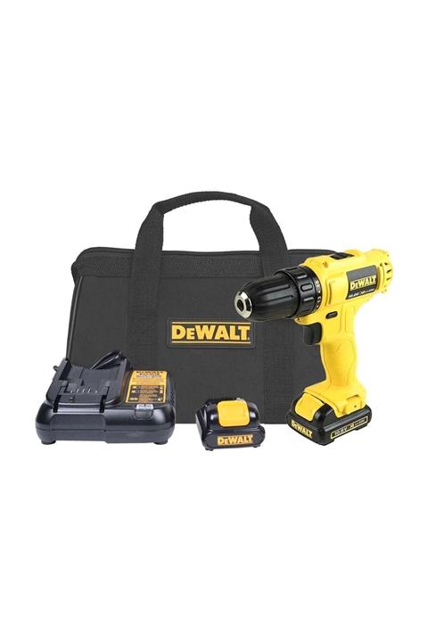 Dewalt Profesyonel Vidalama 10.8volt/1.3ah Li-ion Çift Akülü - Dcd700c2-tr