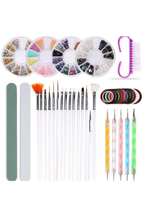 LARİN kozmetik Larin Tırnak Desen Seti Tırnak Desen Seti