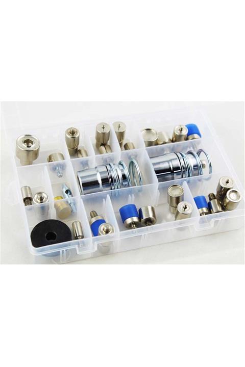 İşkur Makina Kuş Gözü Çıt Çıt Rivet Çakma Düğme Kaplama Kalıbı Komple Set