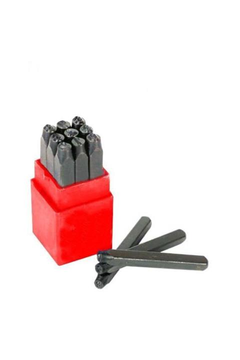 Mannesmann 245-05 Çelik Numaratör Rakam Zımba Seti 5 Mm