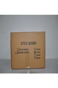 Stick & Stick Tek Kullanımlık Stick Esmer Şeker 2000 Adet 3 Gr