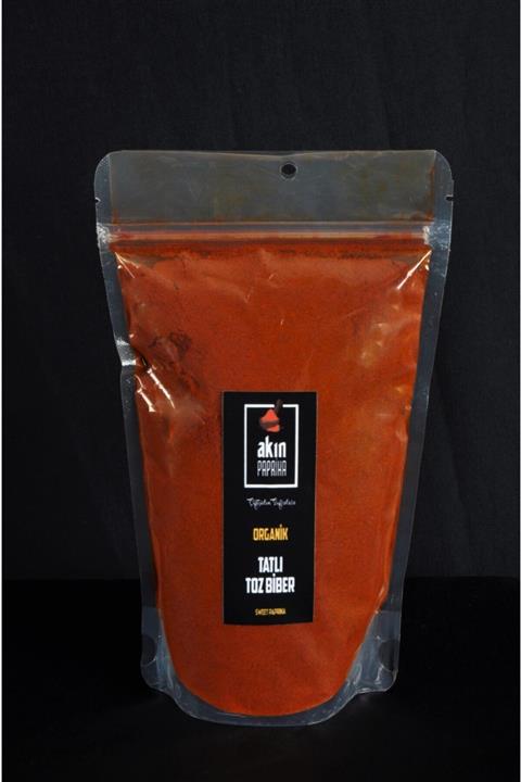AKIN PAPRİKA 100g Organik Kırmızı Tatlı Toz Biber Baharatı