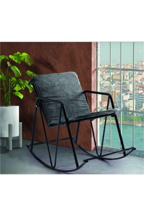 siber design concept Siyah Sallanan Sandalye