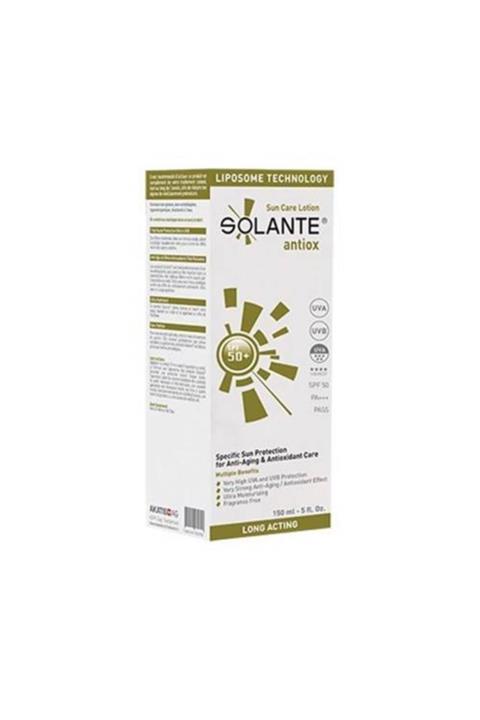 Solante Antiox Güneş Koruyucu Losyon Spf50 150 ml