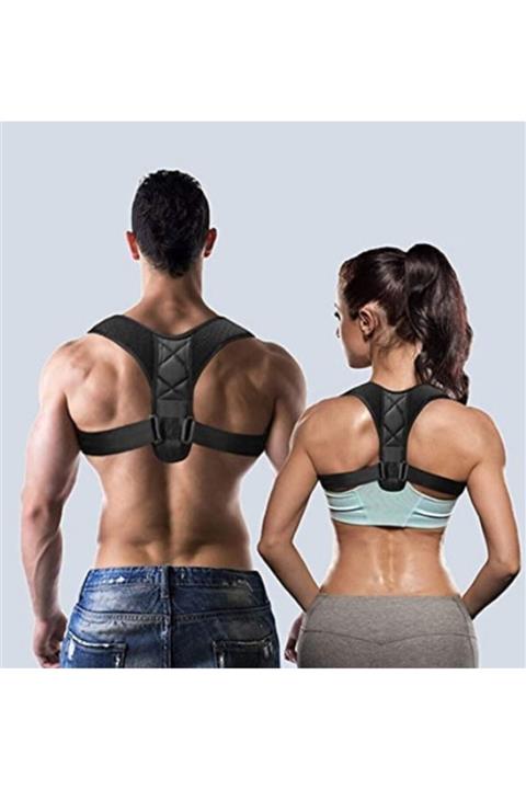 Ankaflex Dik Durmak Için Medikal Ortopedik Kamburluk Önleyici Posturex Unisex Dik Duruş Korsesi