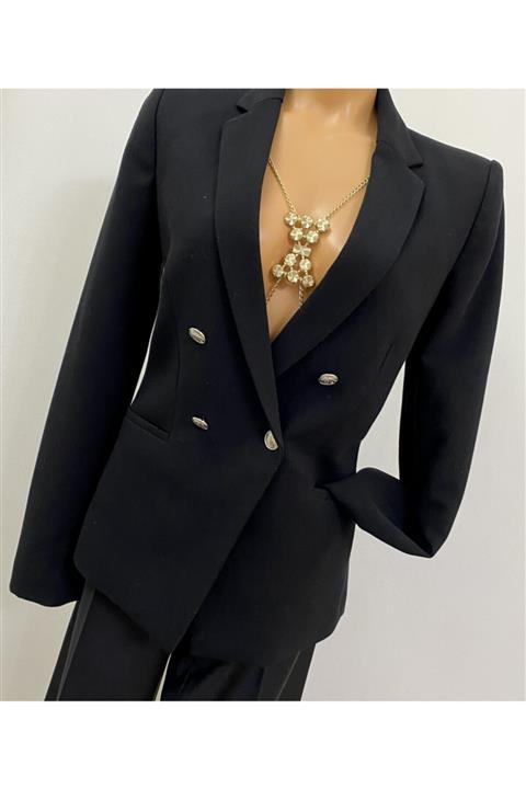 Maiden design Gold Renk Aksesuar Detaylı Gögüs Vücut Aksesuarı