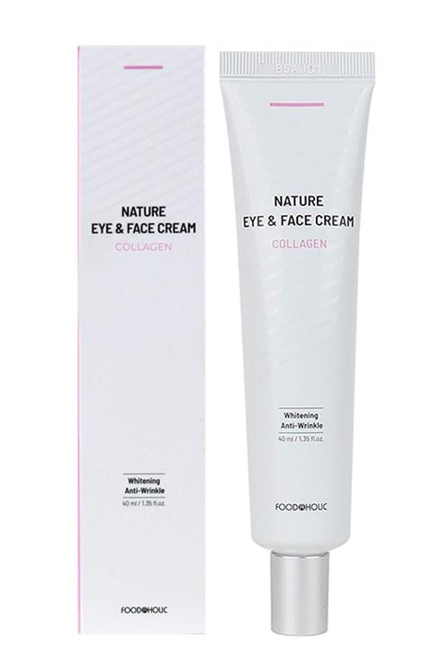 FOODAHOLIC Yoğun Kolajen Içeren Sıkılaştırıcı Aydınlatıcı Kırışıklık Karşıtı Vegan Göz Çevresi Ve Yüz Kremi