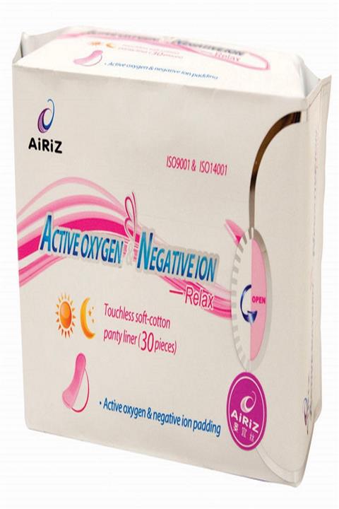 TİENZ AİRİZ Airiz Active Oxygen & Negative Ion Günlük Ped 30'lu 2 Paket