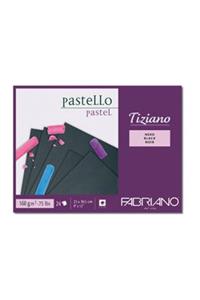 Fabriano : Tiziano : Pastel Boya Ve Çizim Defteri : 30,5 Cm X 41 Cm : 160 Gr : 30 Siyah Yaprak