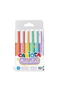 CARIOCA Pastel Renkler Işaretleme Kalemi 6'lı