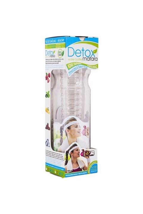 LifeComfort Polikarbon Bpa Içermez Detox Matara Filtreli Detoks Su Şişesi 750 ml