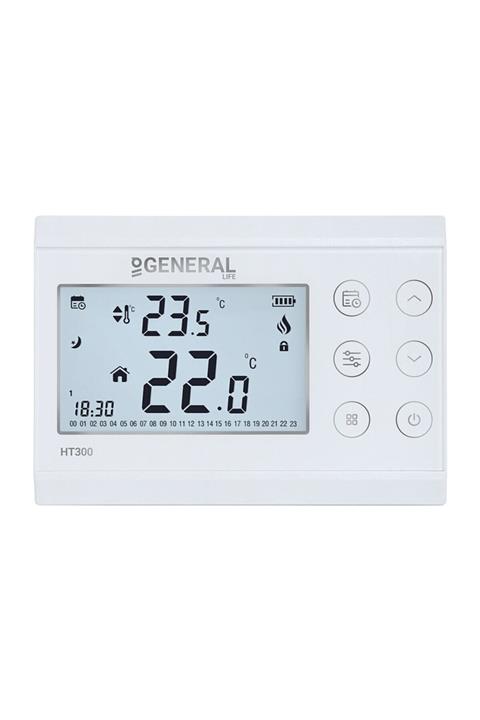 GENERAL Life Ht300 Programlanabilir Kablolu Oda Termostatı