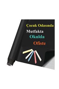 Reidan H&f Kara Tahta Yazılabilir Restorant Otel Ofis Ev Çocuk Odası Silinebilir Sticker 5 Adet Tebeşir