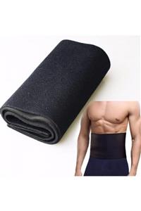FITNESS Kadın Erkek Siyah Neopren Bel Korse Termal Sauna Kemer Sporcu Kemeri