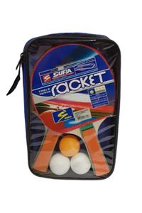 Royal Shop Çantalı Ahşap Masa Tenis Raketi Ve Pinpon Toplu Set Rs8697 19708.