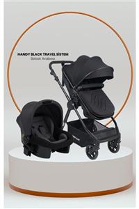 Tommybaby Handy Black New Travel (Seyahat) Sistem Bebek Arabası