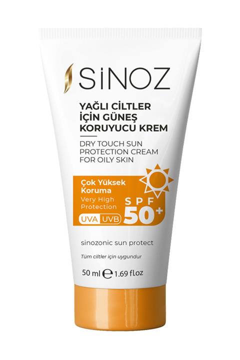 SİNOZ Yağlı Ciltler İçin Güneş Kremi SPF 50+ (50 ml)