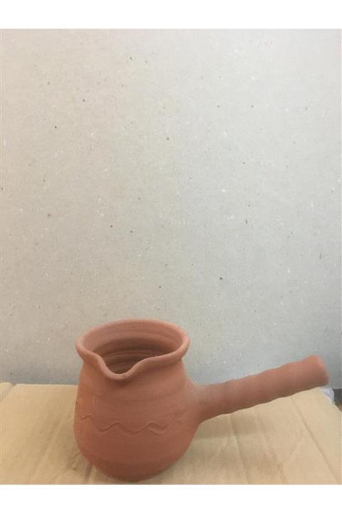 Doğadan El Yapımı Toprak Kahve Cezvesi