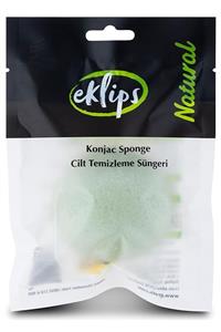 eklips Natural Konjac Cilt Temizleme Süngeri Yeşil