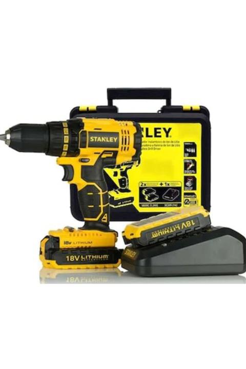 Stanley Sch20s2k 18v Li-ion 1.5ah Çift Akülü Darbeli Vidalama