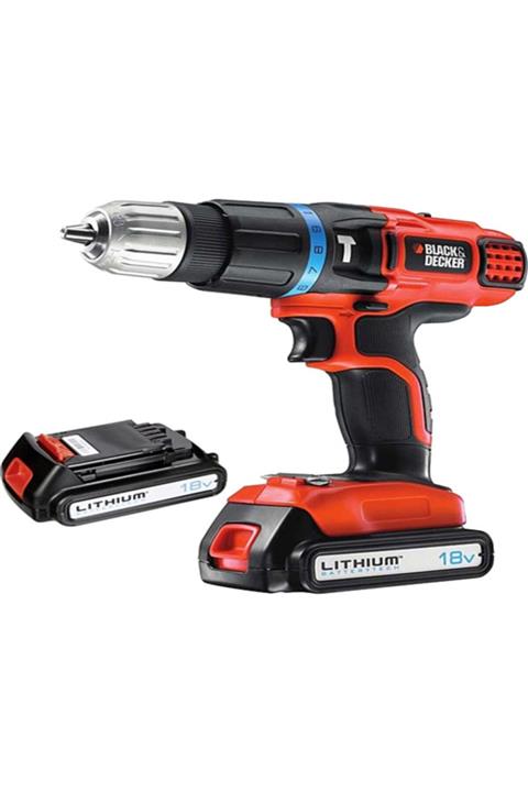 Black&Decker Akülü Darbeli Matkap Egbl188kb-katr 18v