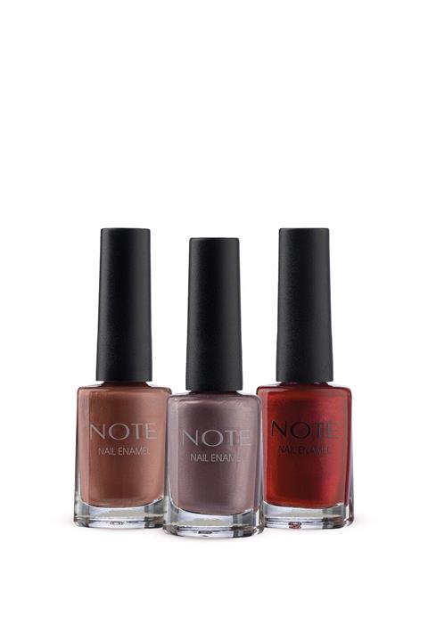 NOTE Nail Enamel Sedef 3'lü Oje Seti - 18 39 48