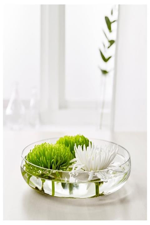 IKEA Berakna Dekoratif Cam Kase