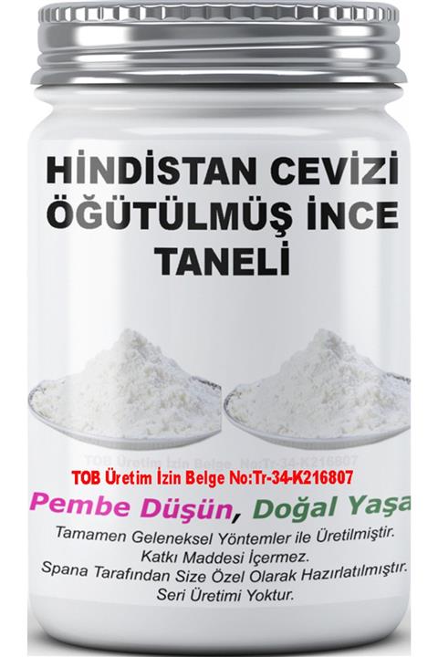 SPANA Hindistan Cevizi Öğütülmüş Ince Taneli Ev Yapımı Katkısız 125gr