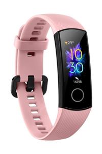 HONOR Band 5 Su Geçirmez AMOLED Ekran Akıllı Bileklik Saat - Pembe