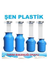 ŞEN PLASTİK Süt Güğümü Içi Beyaz 30 Litre Lt Tarım Bakanlığı Onaylı