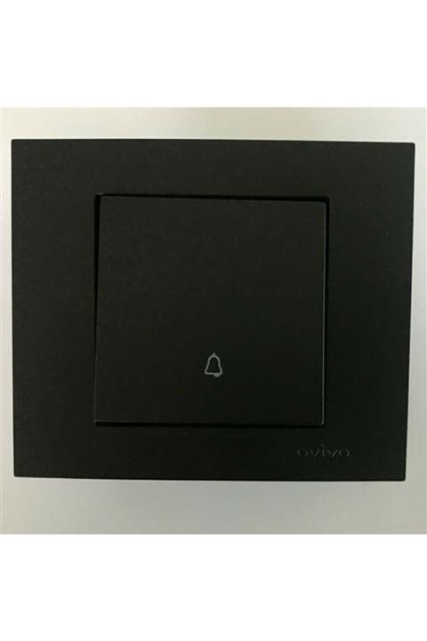 OVİVO Grano Siyah Zil Anahtarı