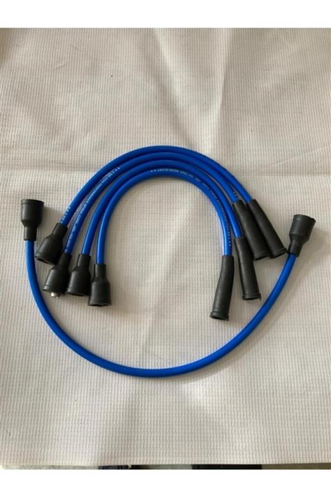 WORG 7702128466 7702247777 7700529566 Buji Kablosu Performans R12 Toros 8 Mm Mavi Silikonlu