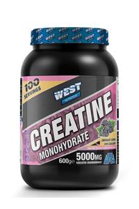 West Nutrition Kreatin ( Creatine Monohydrate ) 600 Gr 100 Servis Böğürtlen Aromalı