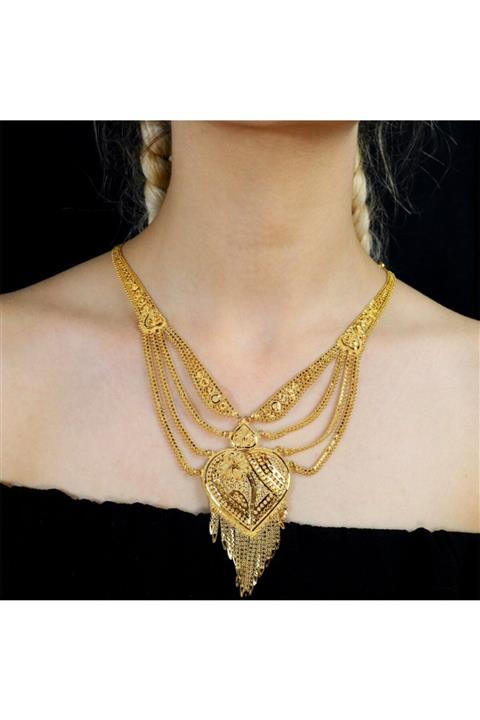 ATA MUCEVHERAT Kadın Fantezi Hint Gerdan