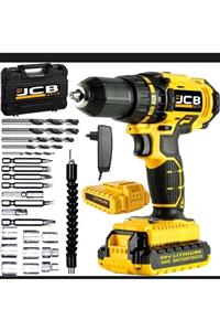 Pearlforhouse Pro Jcb Plus 62v 8 Ah(SAMSUNG BATARYA) Çift Akülü Vidalama Şarjlı Darbeli Matkap