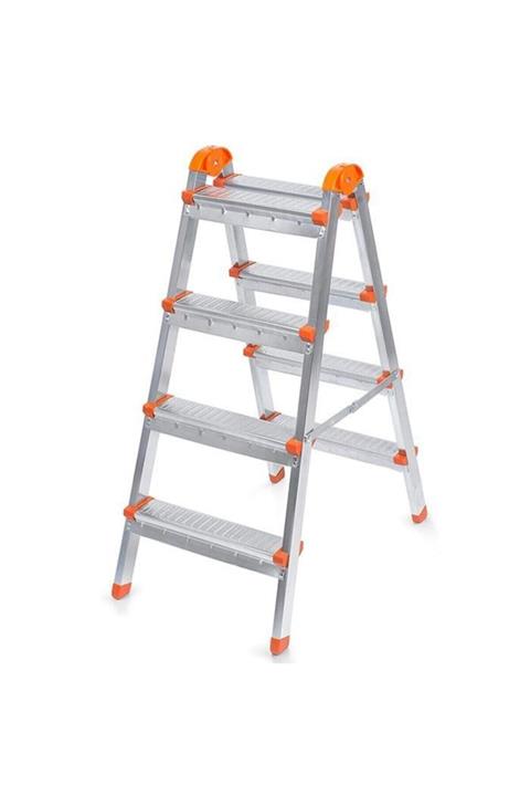 Banio Doğrular Çift Çıkışlı 4 Basamaklı Metal Merdiven