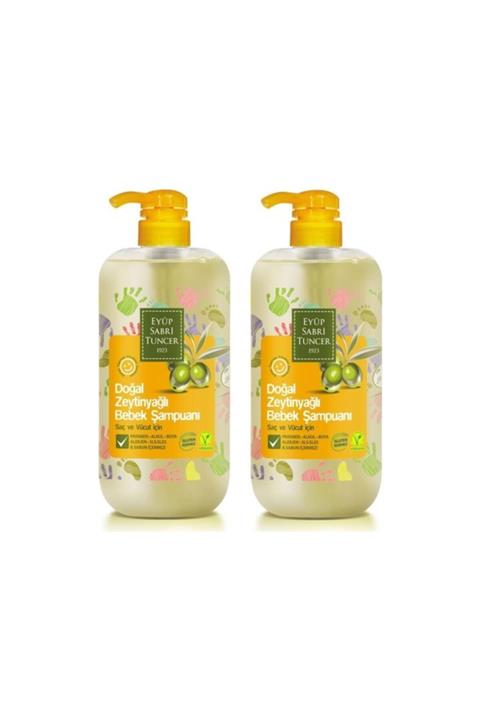 Eyüp Sabri Tuncer Zeytinyağlı Bebek Şampuanı 600 ml X 2 Adet