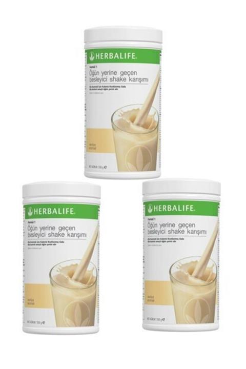 Herbalife Vanilyalı Shake 3×550gr
